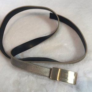 Burberry signature leather belt 40/100